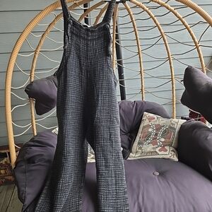 Ipekci Black Jumpsuit From ITALY Size Medium